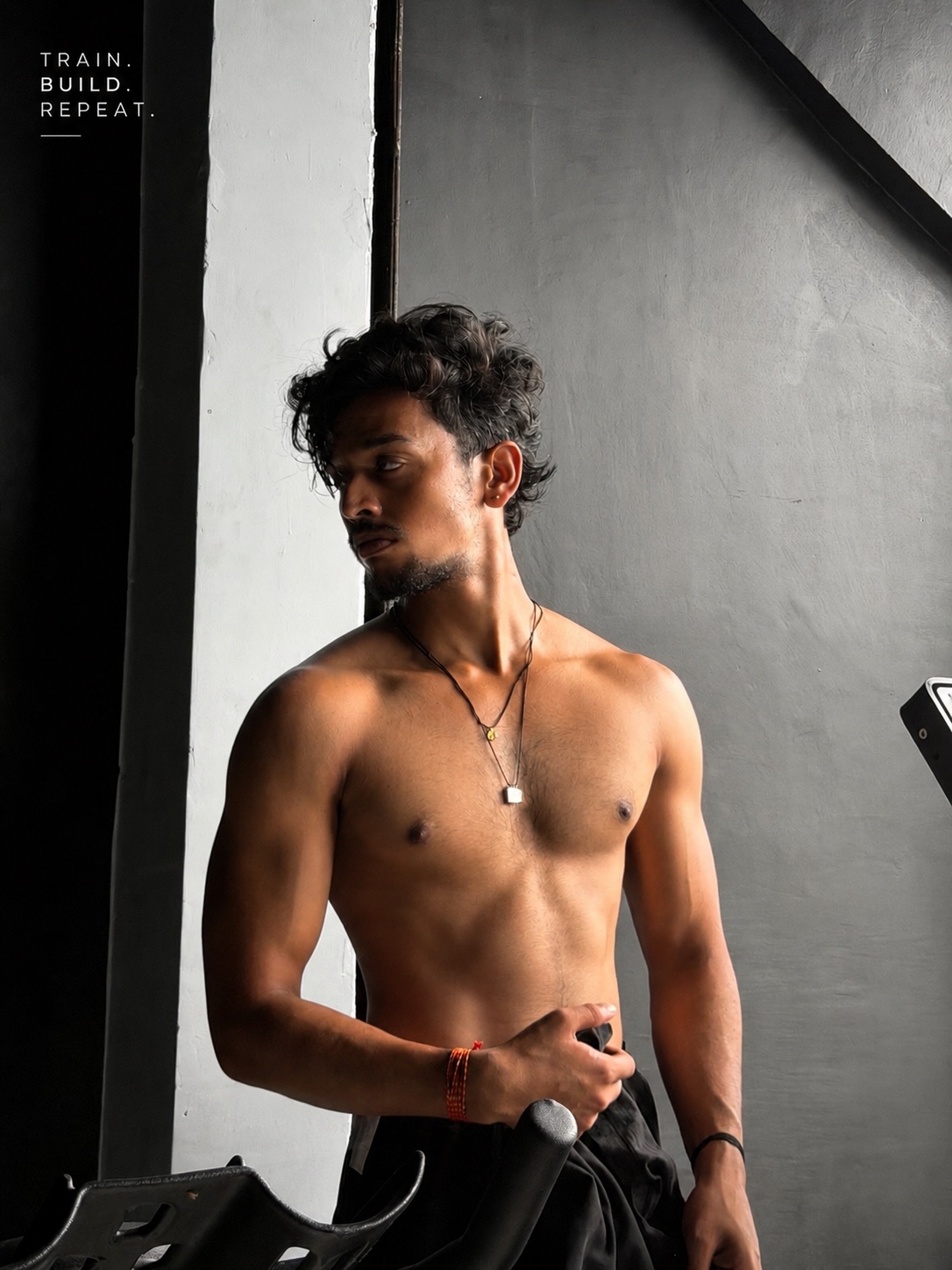 Tanishk in training