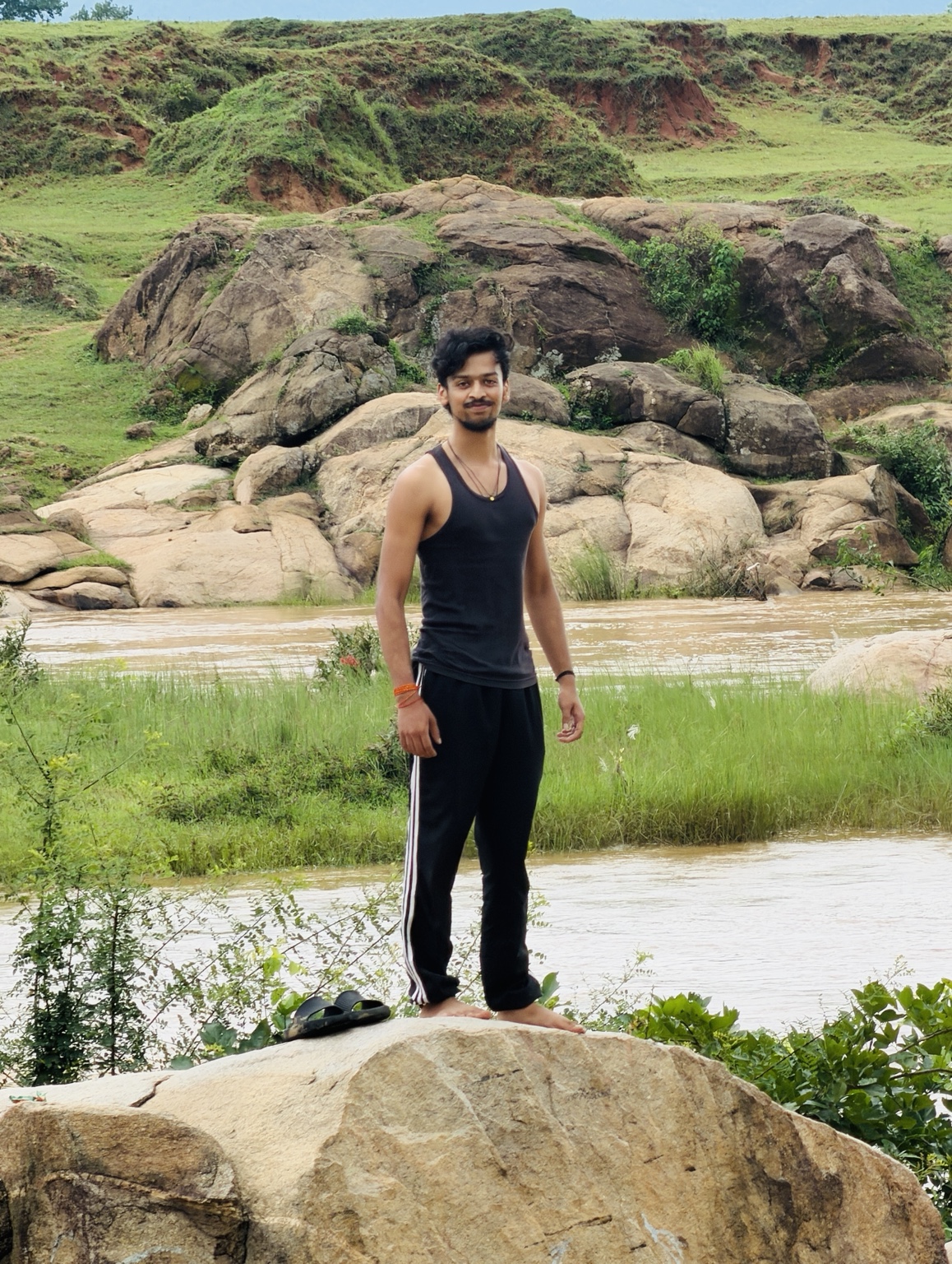 Tanishk at river